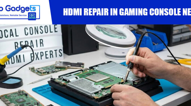 HDMI repair in gaming console near me