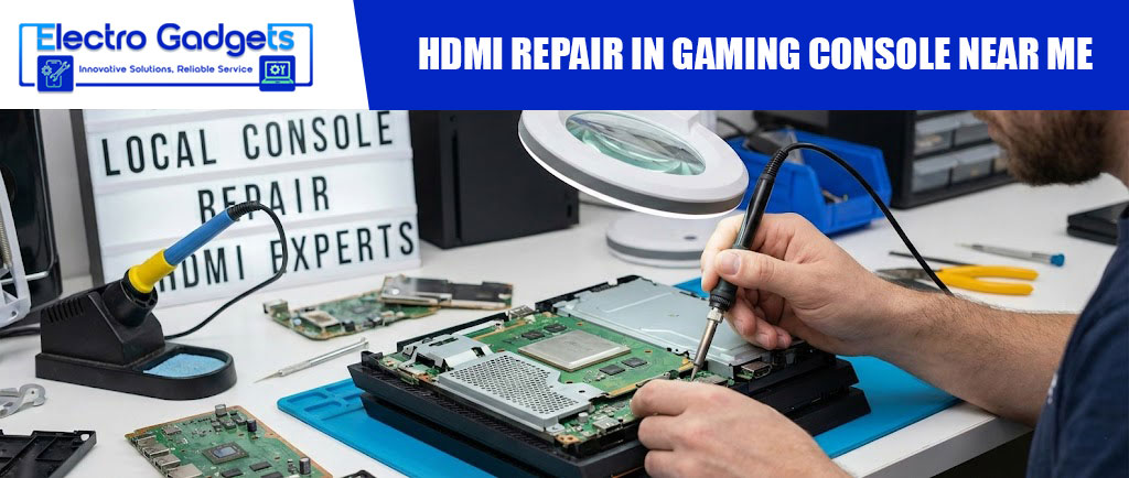 HDMI repair in gaming console near me