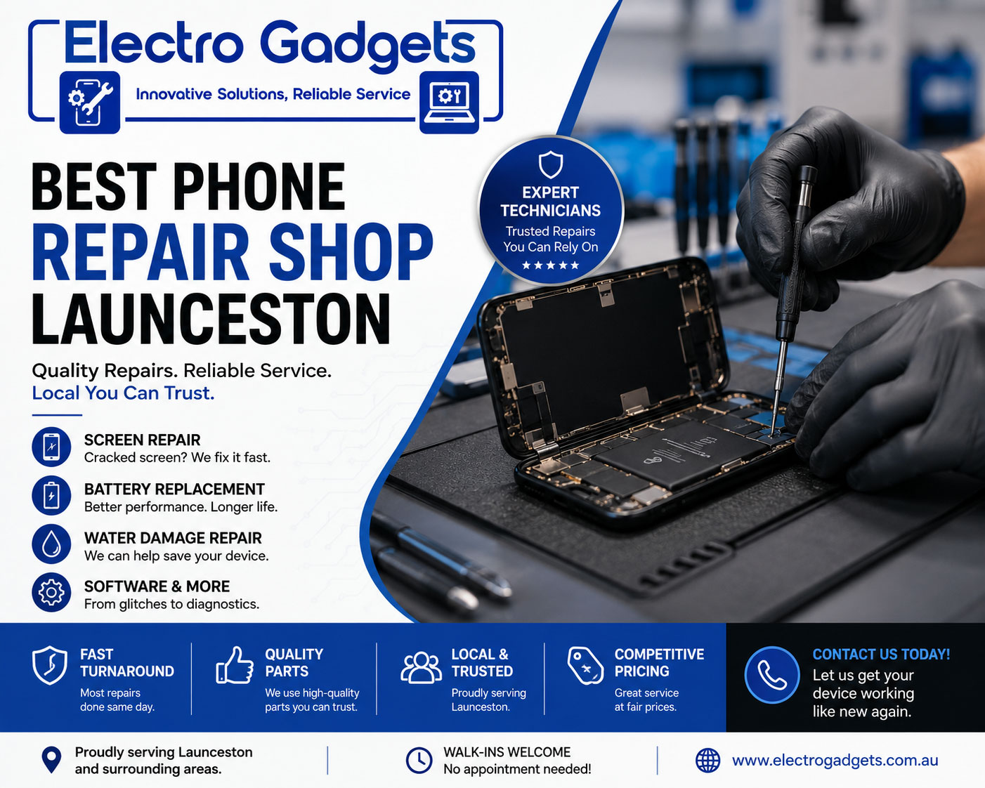 Best phone repair shop Launceston