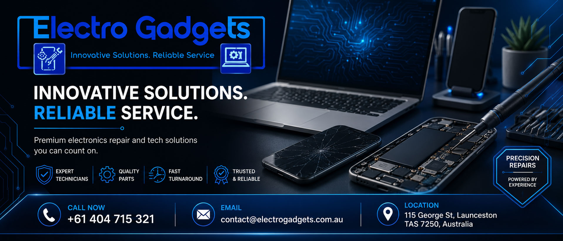 Cracked screen repair Launceston
