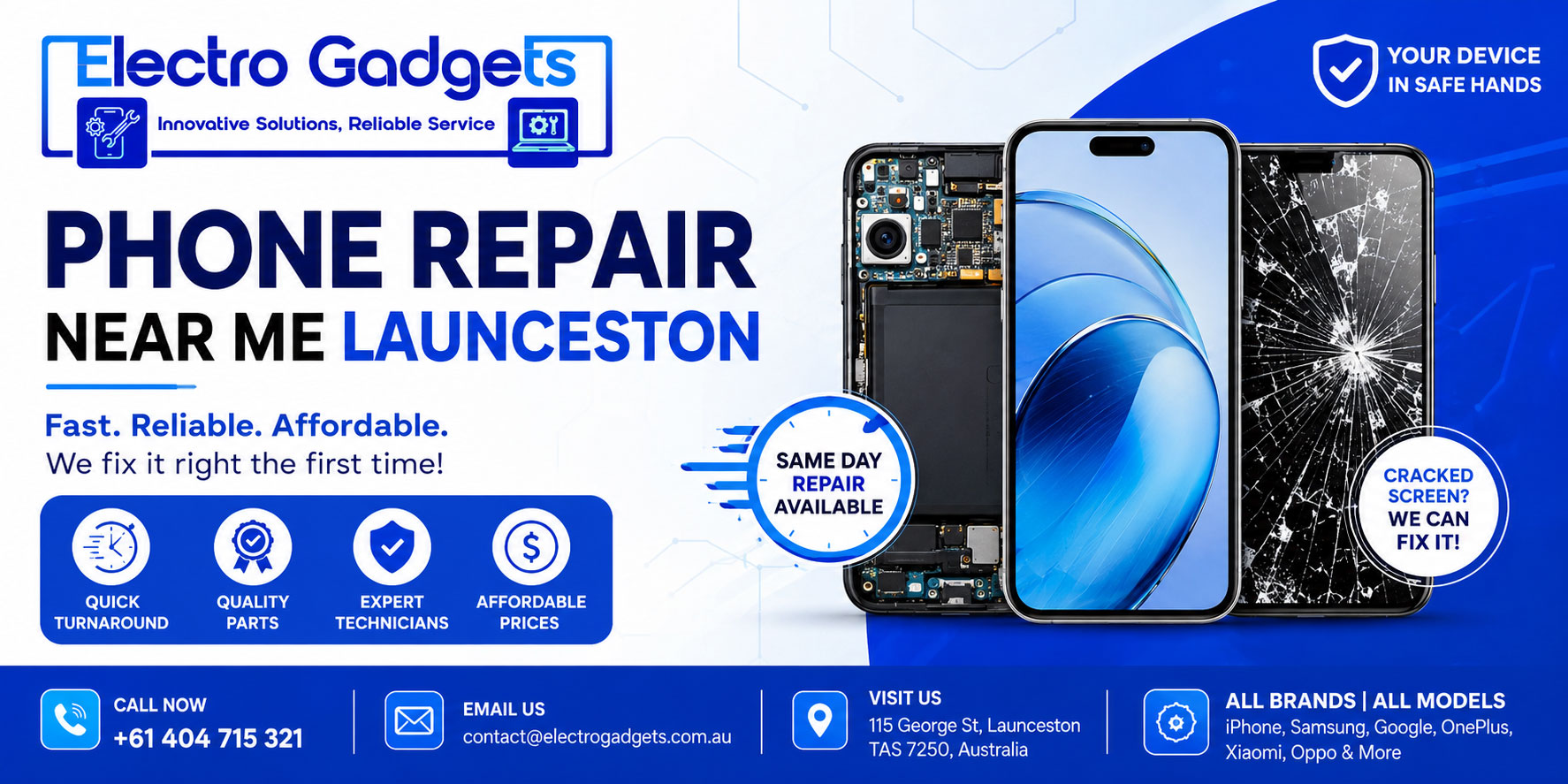 Mobile Repair Service Near Me Launceston