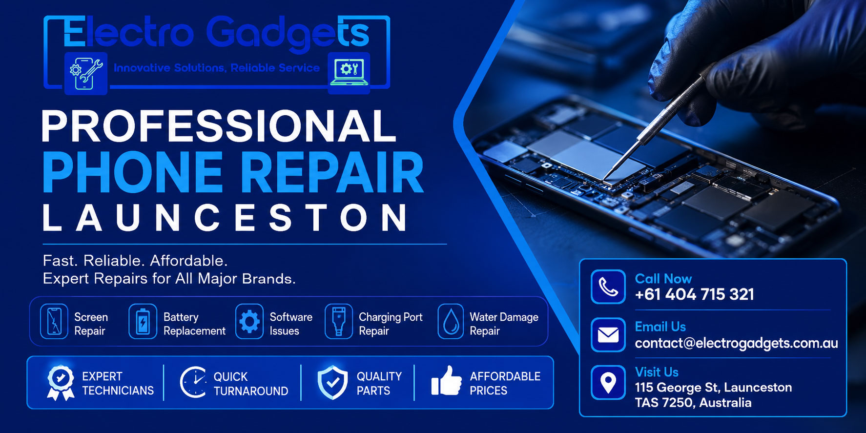 Professional Phone Repair Launceston